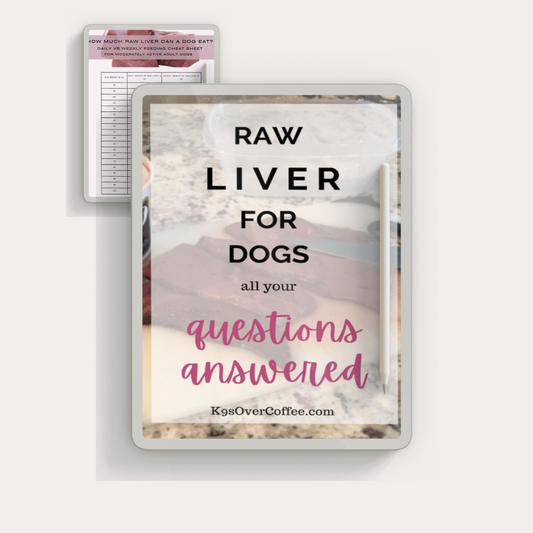 Raw liver for dogs all your questions answered ebook